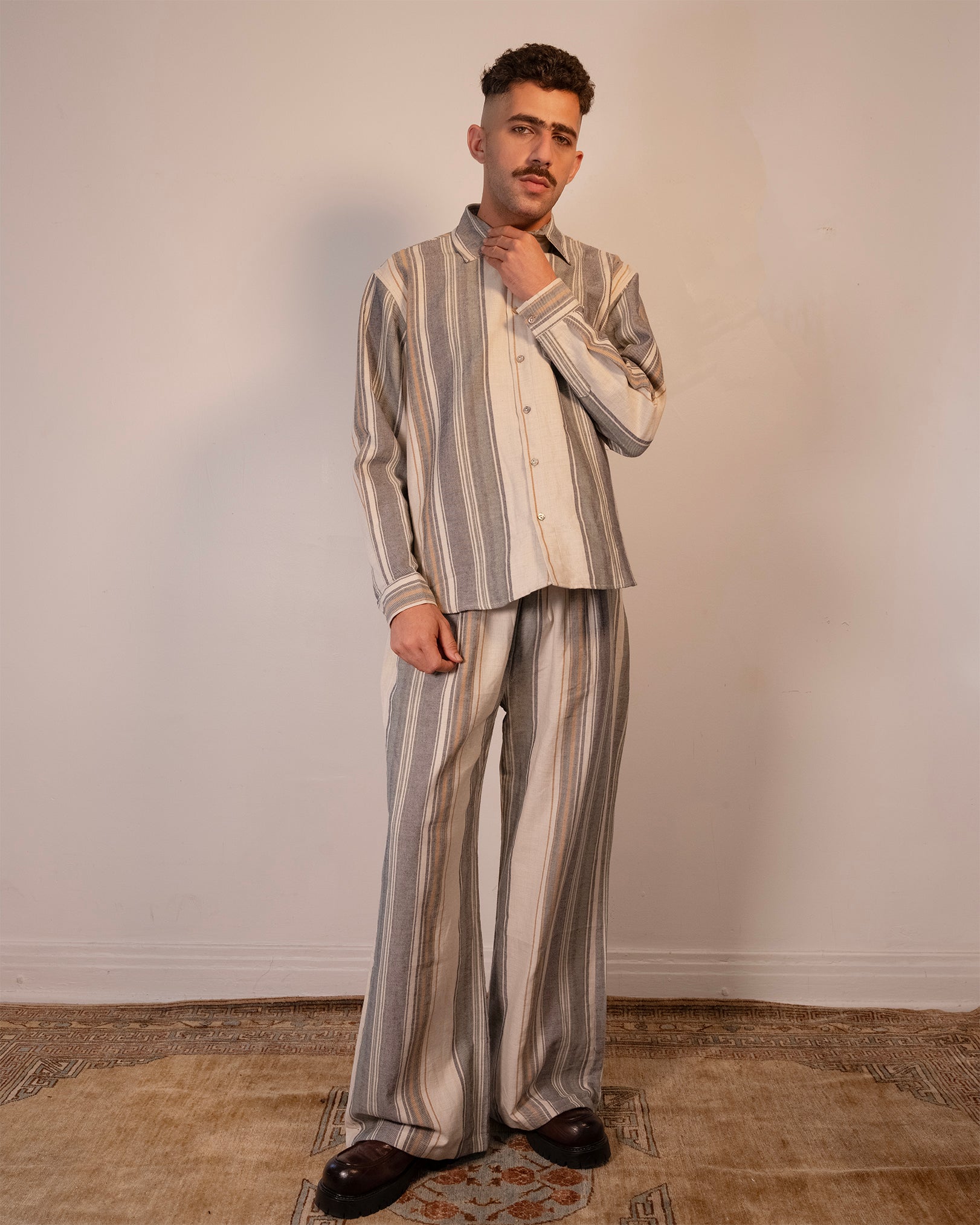 Marina Pant - Multi Stripe