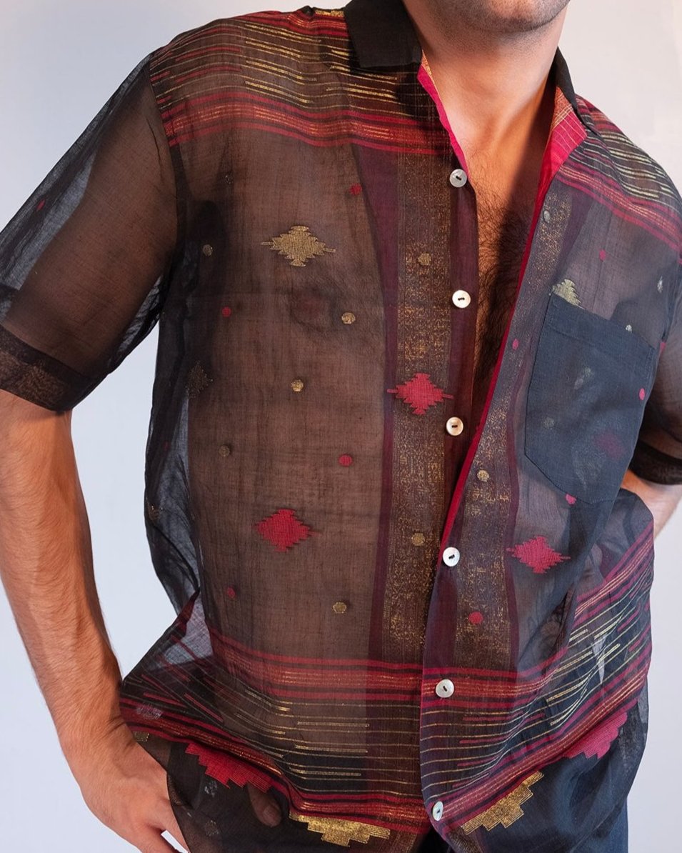 Vedavalli Sari Shirt 069