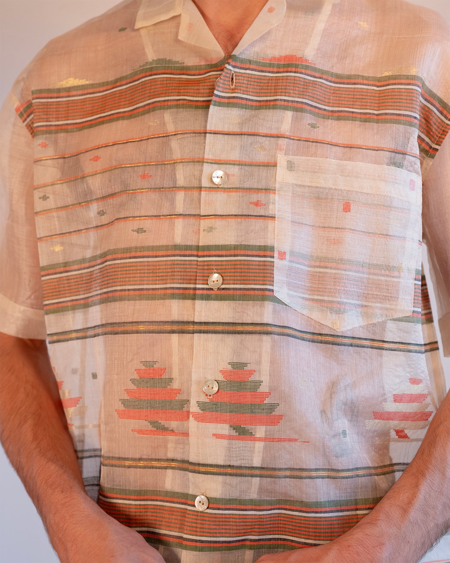 Vedavalli Sari Shirt 071