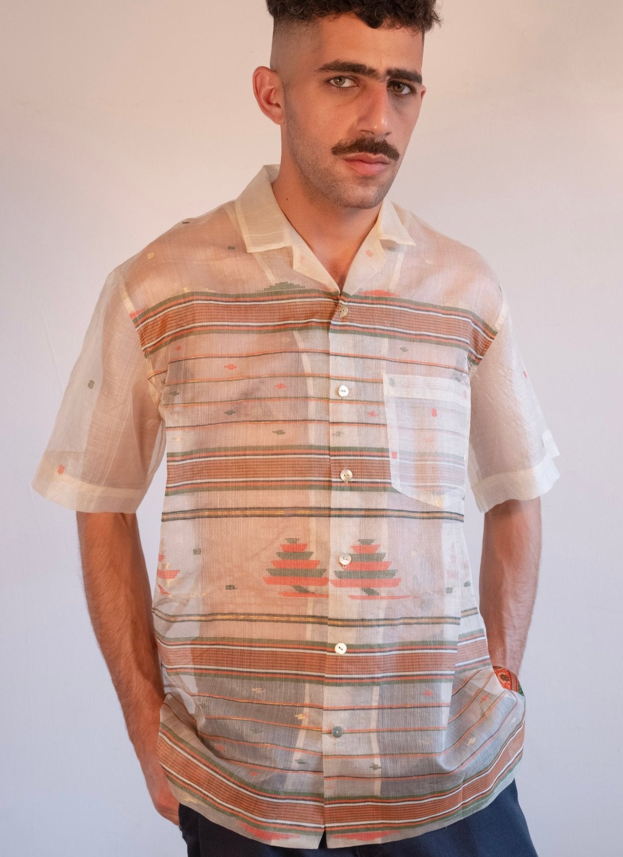 Vedavalli Sari Shirt 071