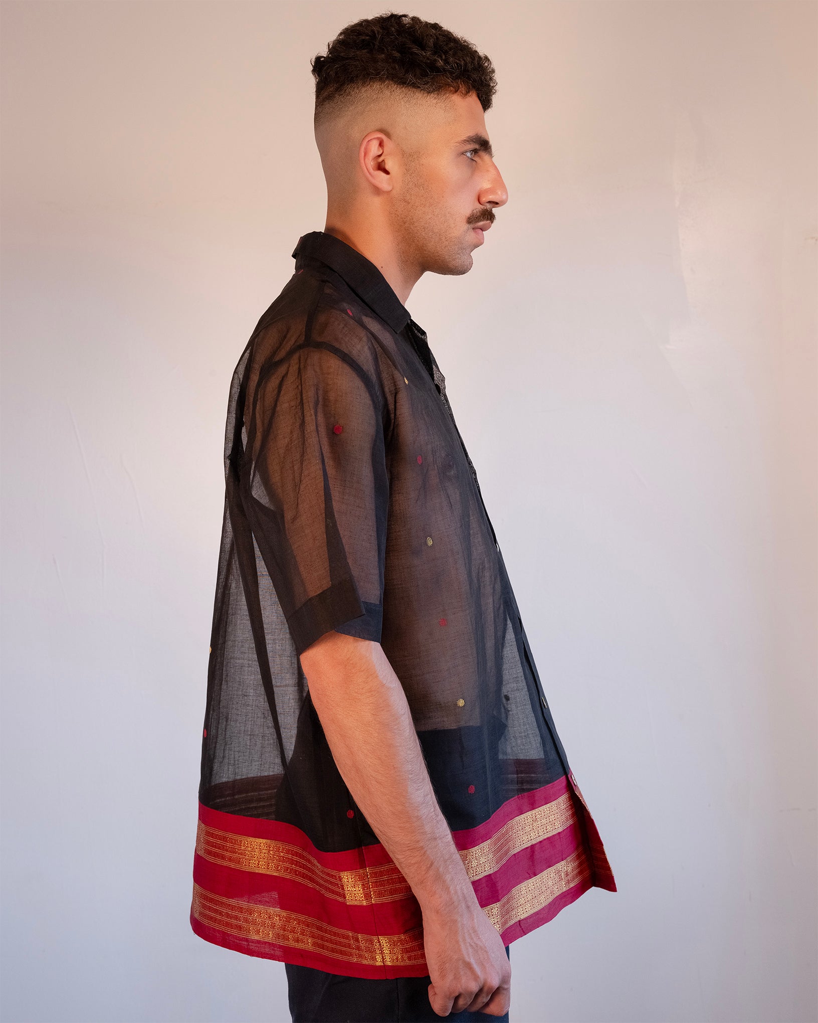 Vedavalli Sari Shirt 068