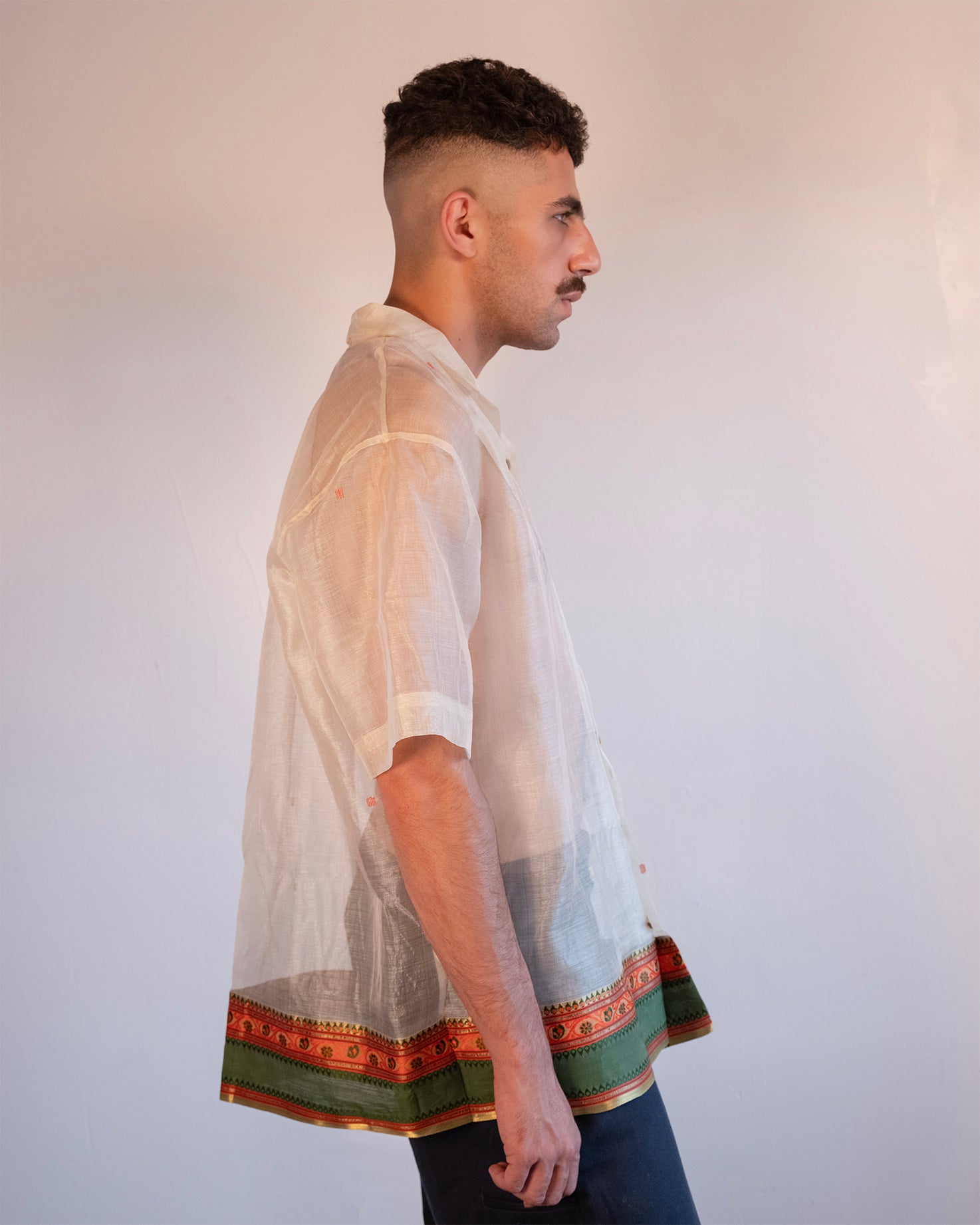 Vedavalli Sari Shirt 070