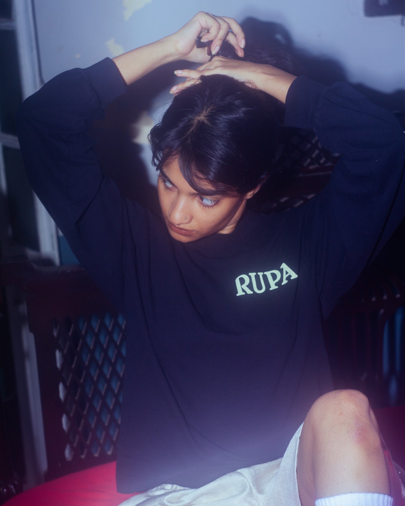 Liner Notes L/S Tee - Kohl Black