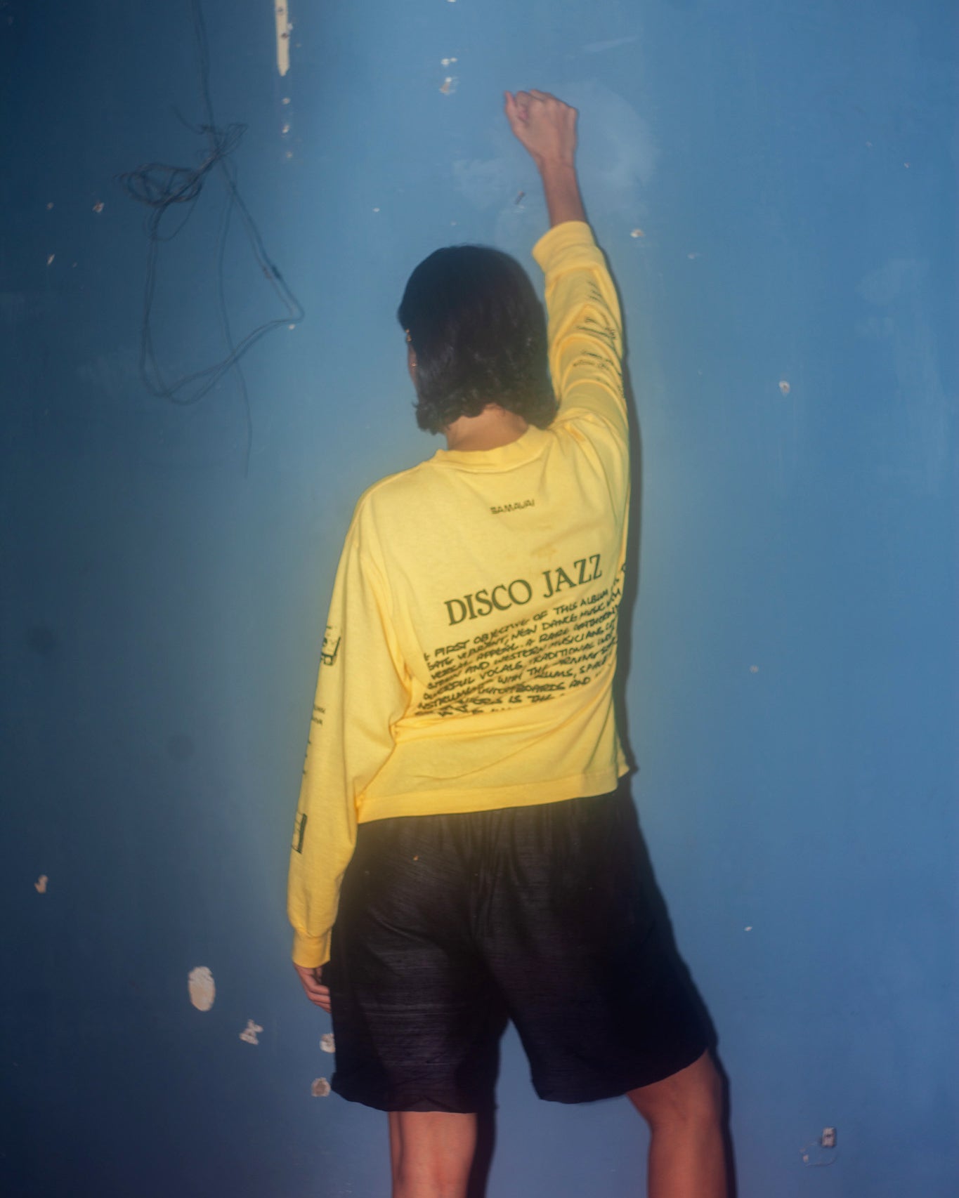 Liner Notes L/S Tee - Ghee Yellow