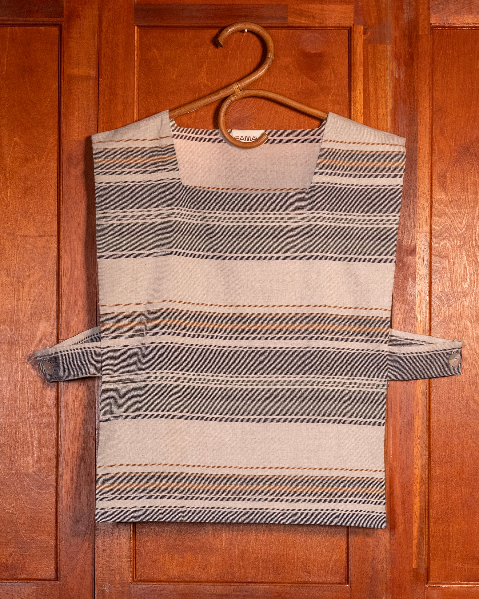 Chiyama Bib - Multi Stripe