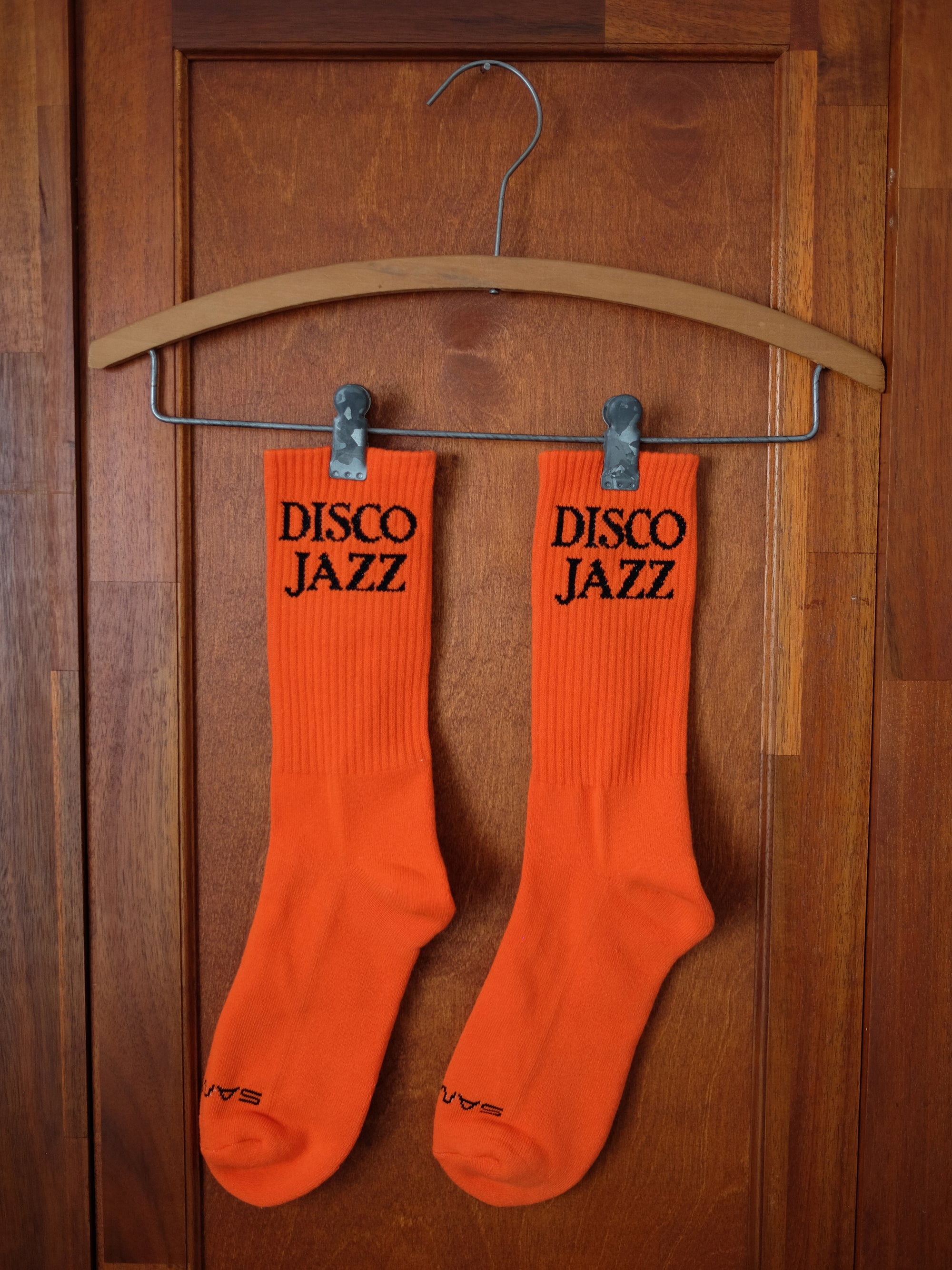 Disco Jazz Socks - Jalebi Orange