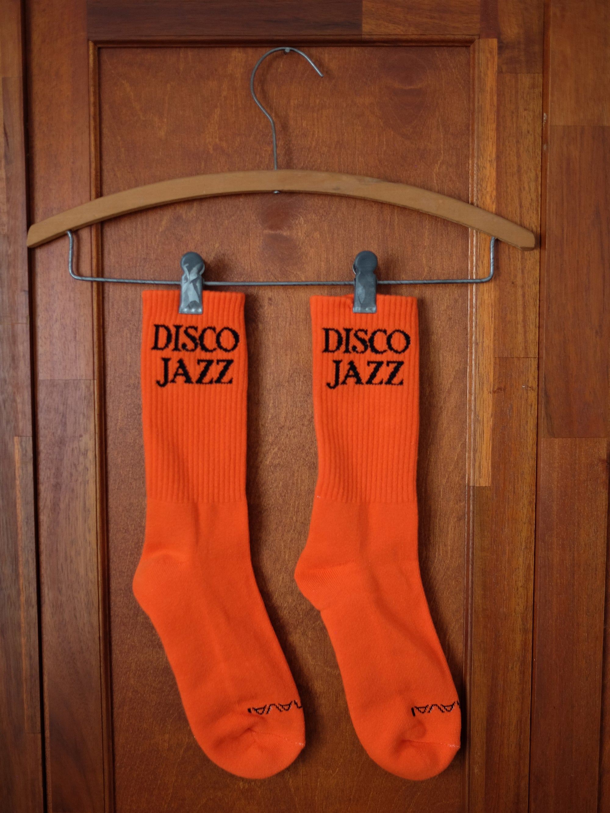 Disco Jazz Socks - Jalebi Orange