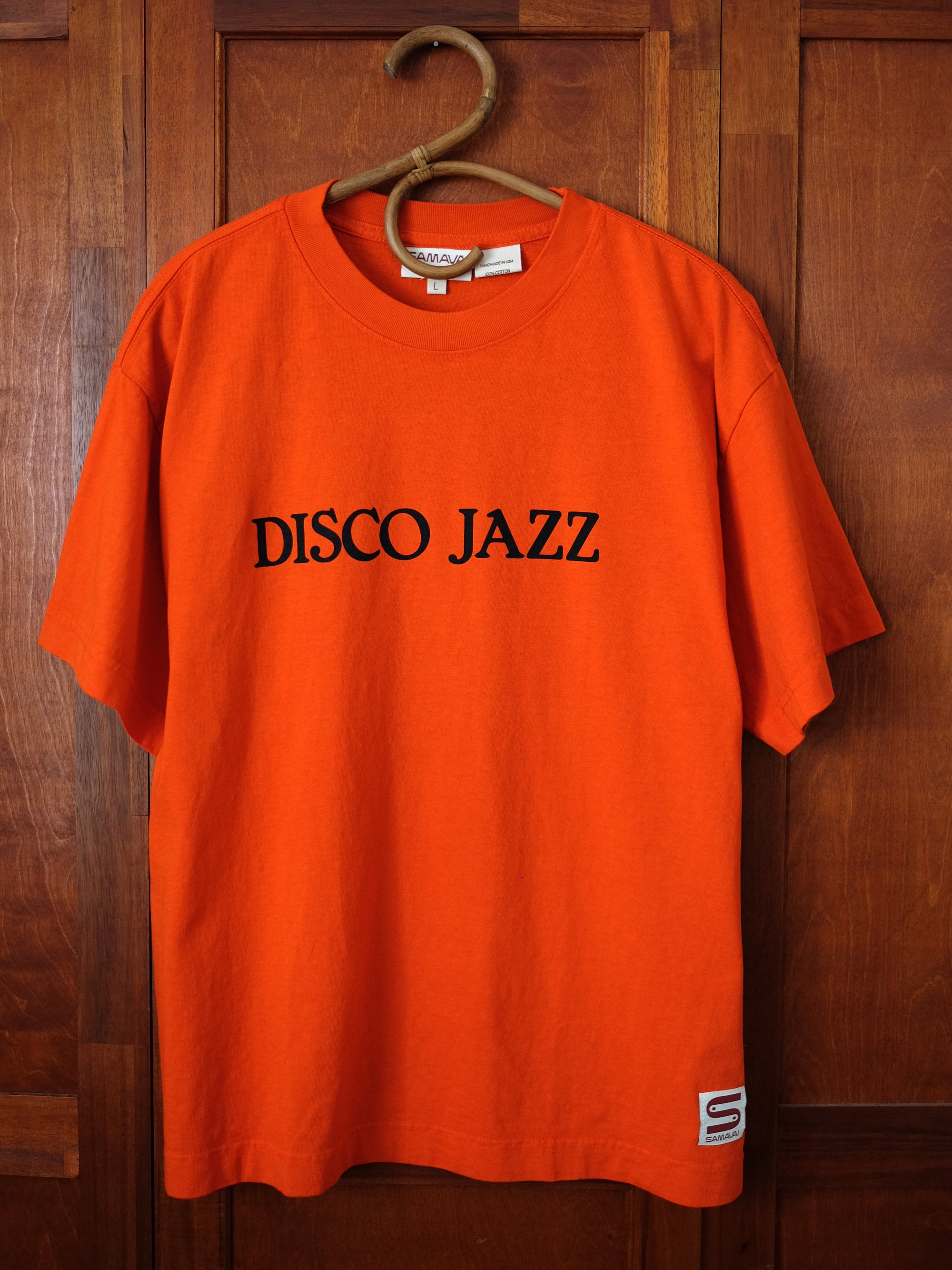 Disco Jazz Tee - Jalebi Orange
