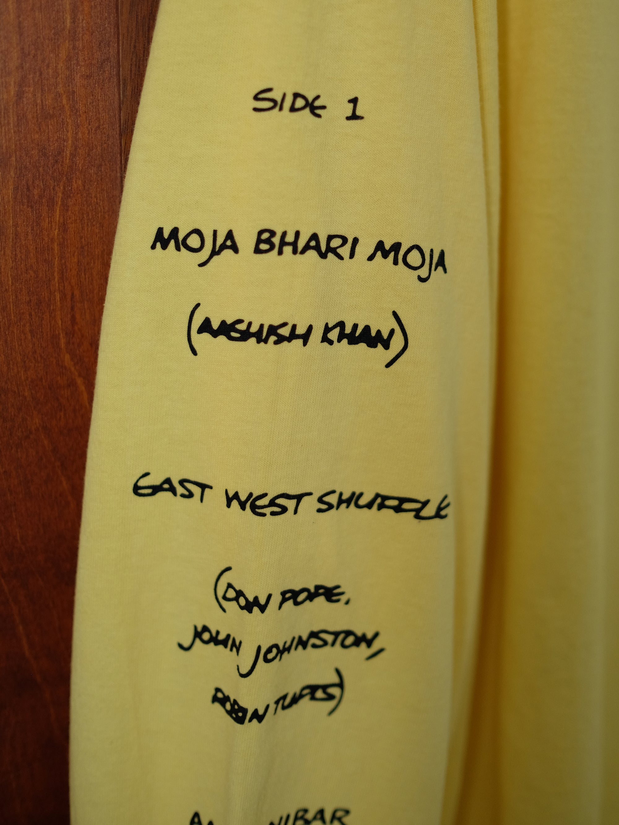 Liner Notes L/S Tee - Ghee Yellow