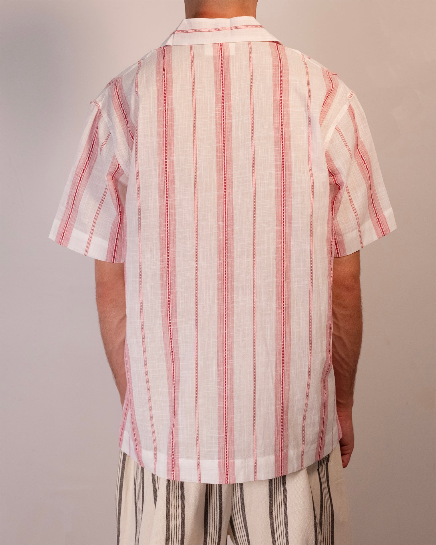 Partha Shirt - Red Stripe