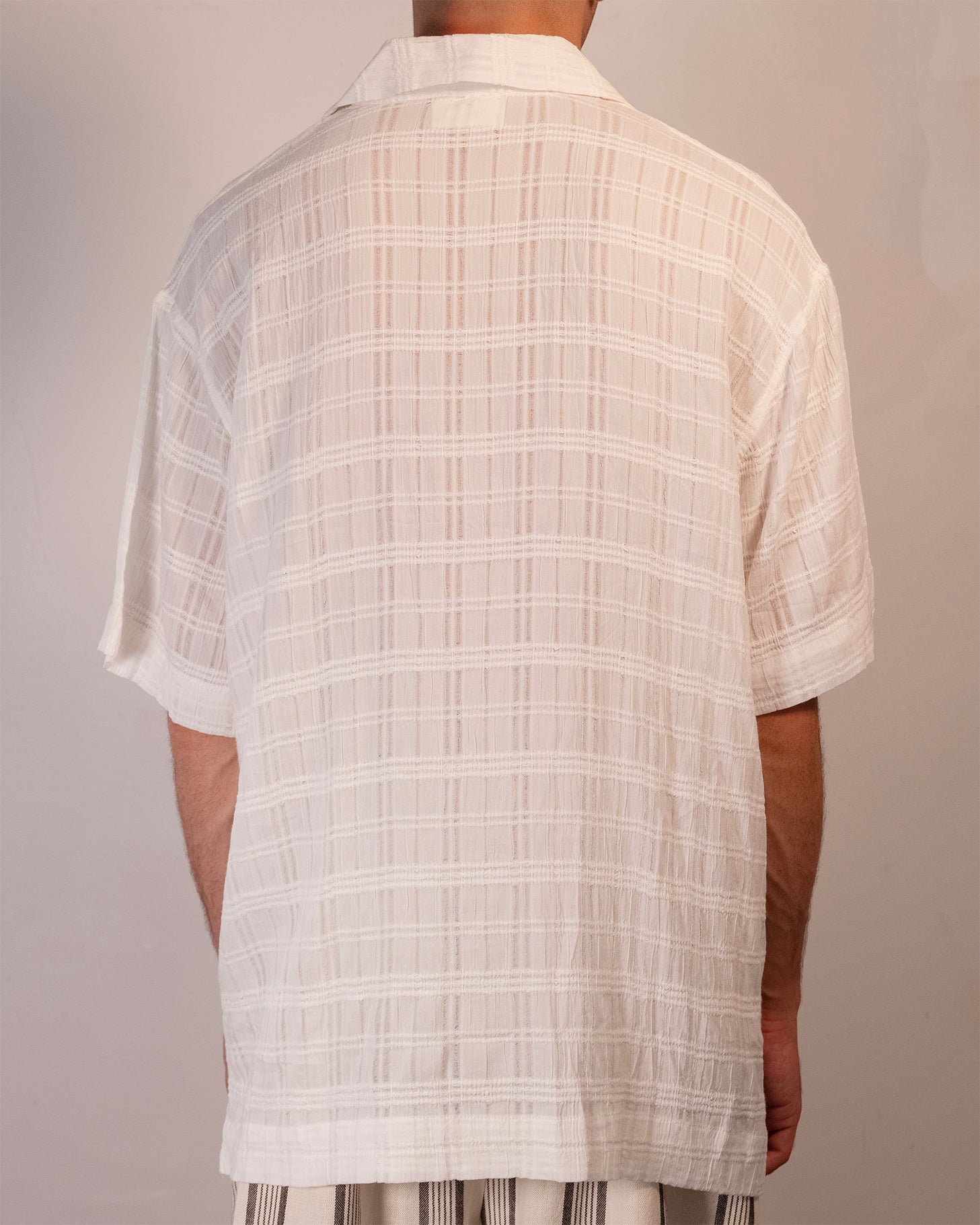 Partha Shirt - White Gauze