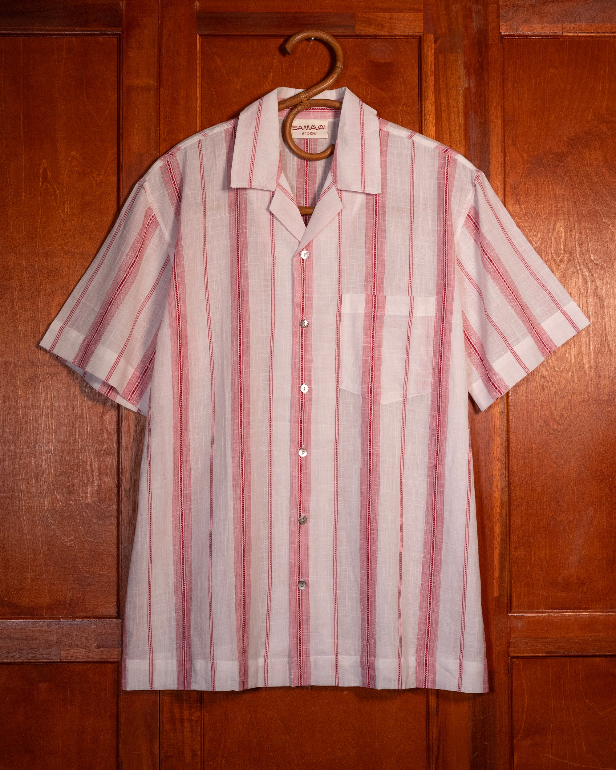 Partha Shirt - Red Stripe