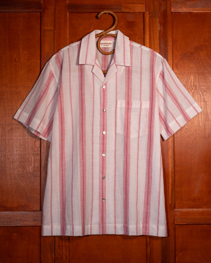 Vedavalli Shirt - Red Stripe