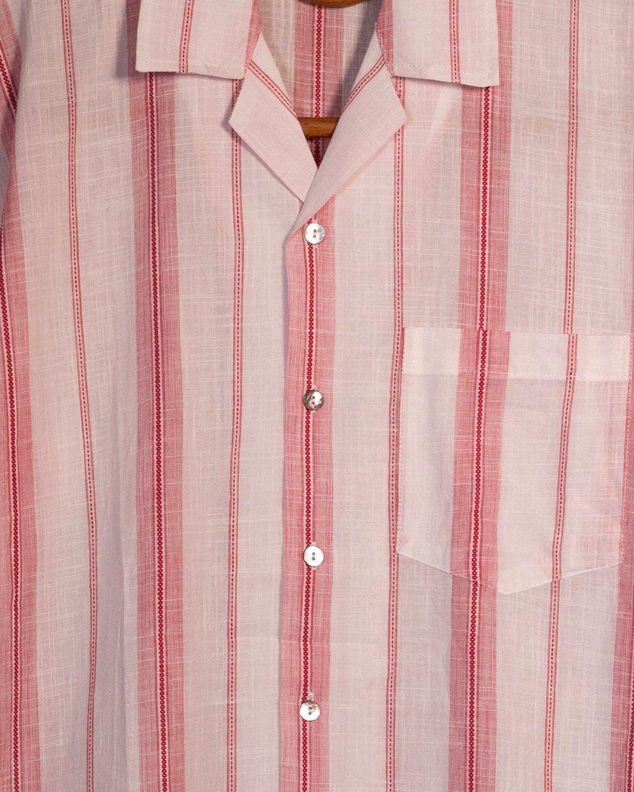 Vedavalli Shirt - Red Stripe