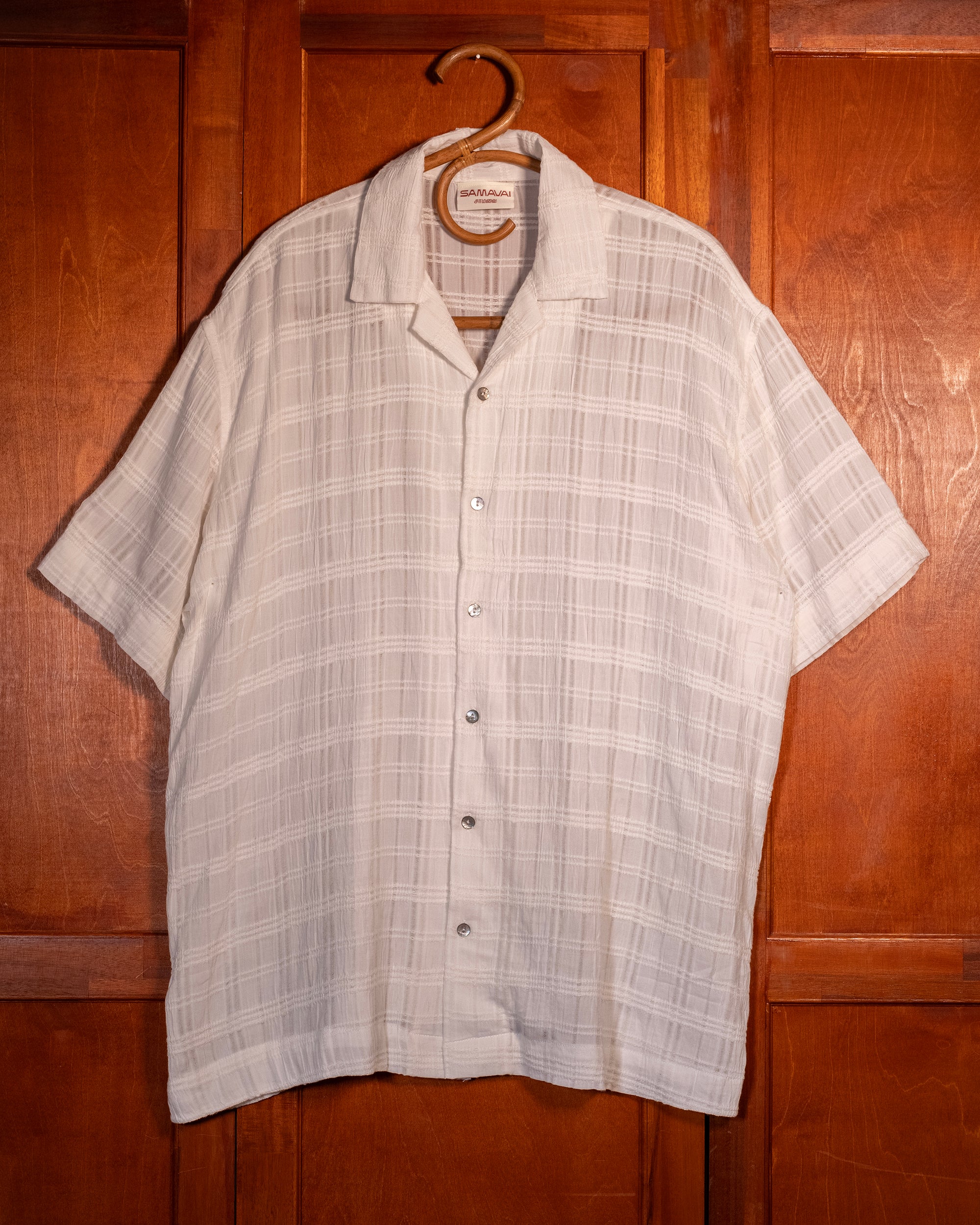 Partha Shirt - White Gauze