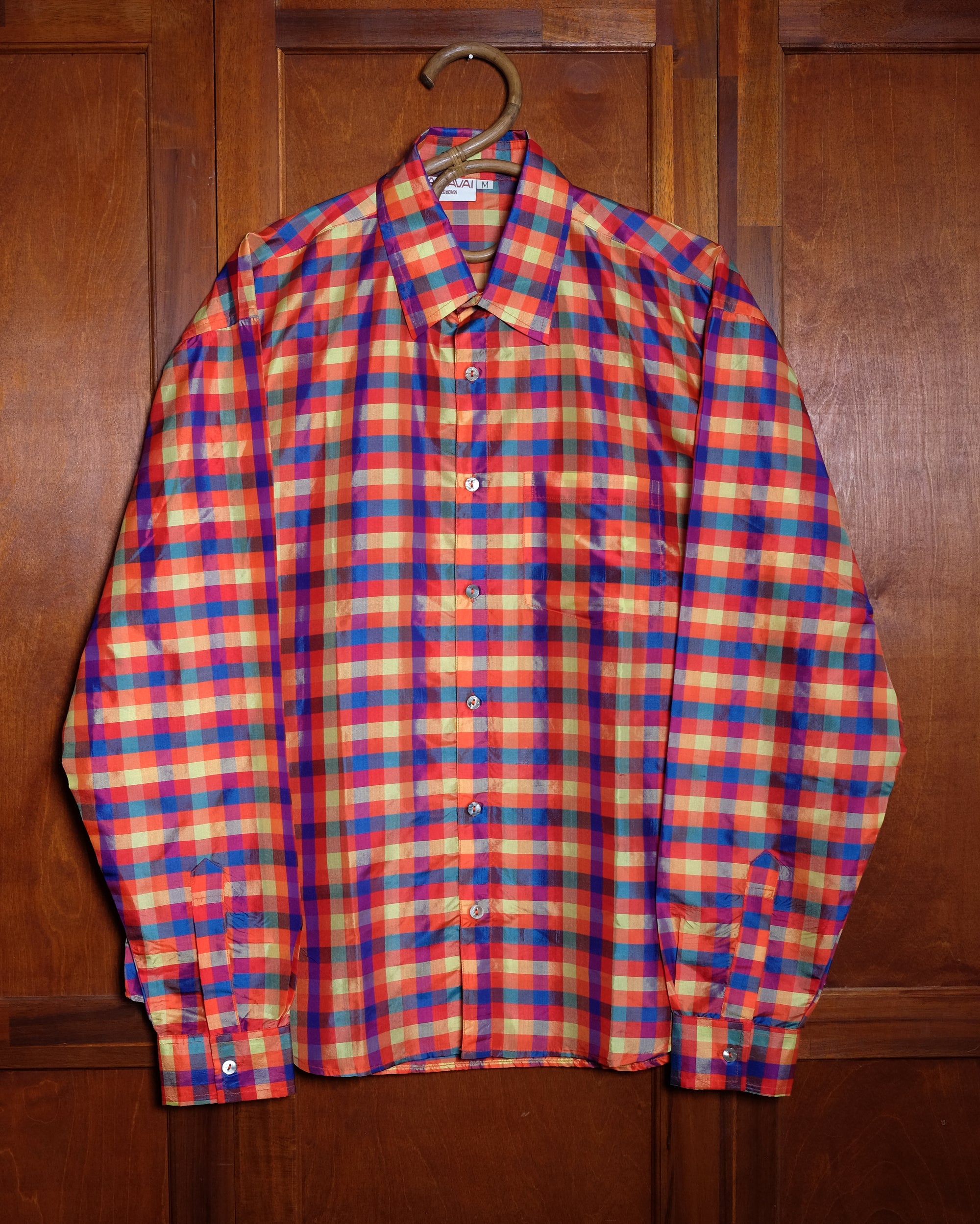 Adda Longsleeve Shirt - Multi Check Silk